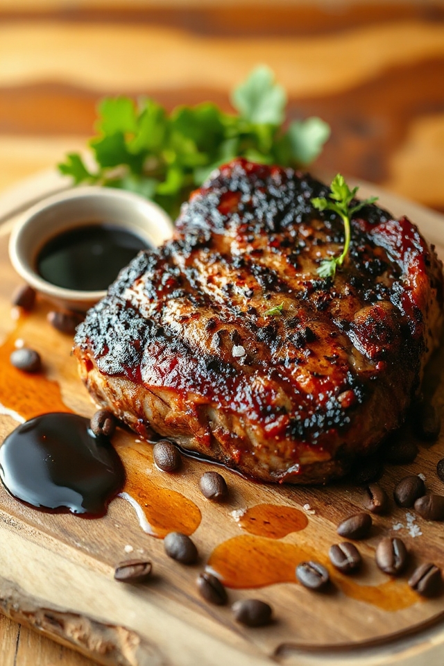 bold coffee rub steak