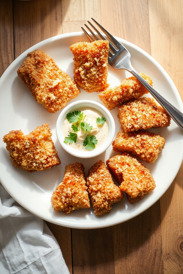 crispy parmesan steak strips