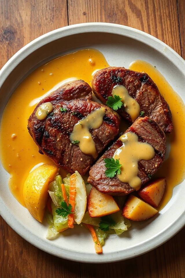 garlic butter country steak recipe