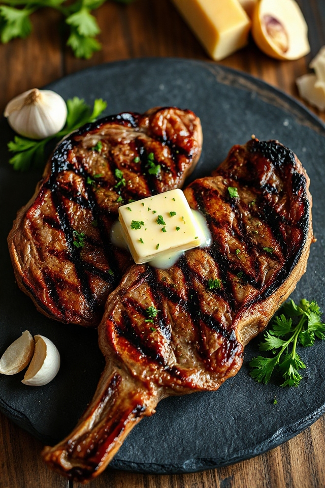 garlic parmesan butter steak recipe