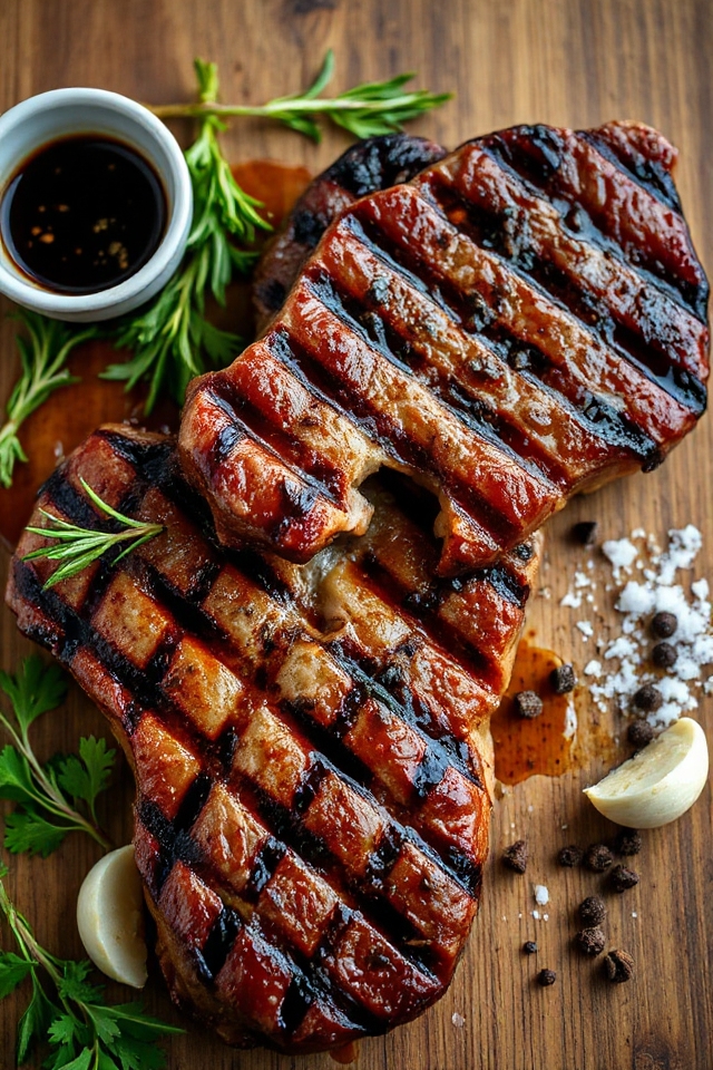 garlicky soy sauce marinade