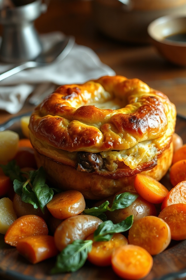 hearty steak and kidney pudding