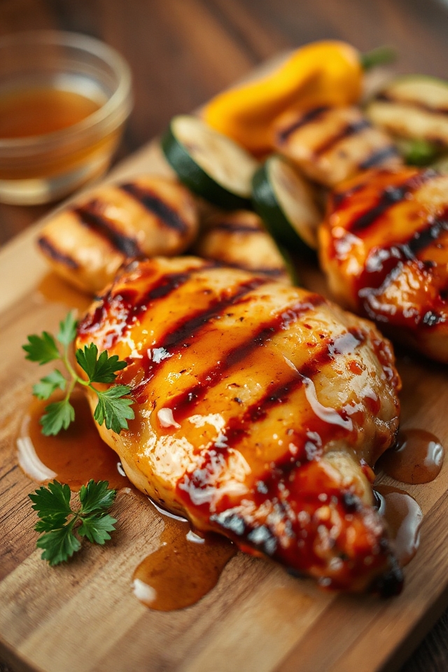 honey glazed chicken steak recipe