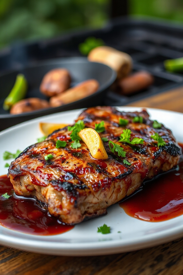 marinate and grill beef steak