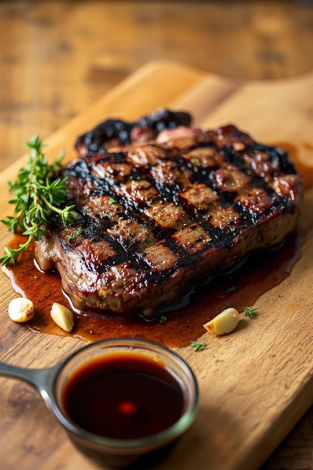 marinate grill rest enjoy