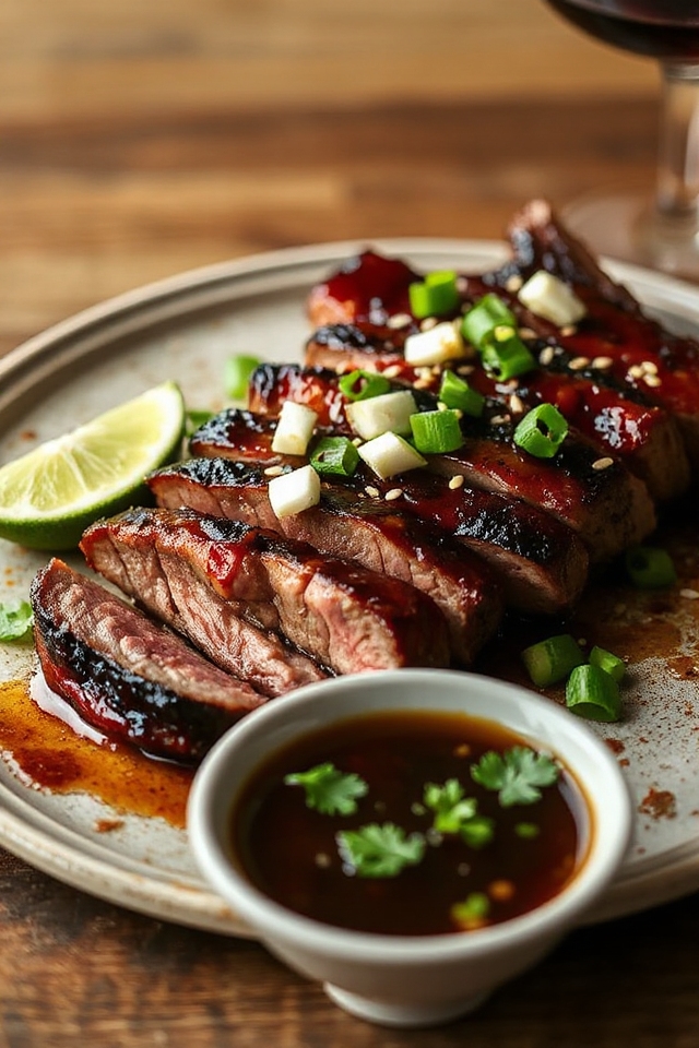 marinate grill rest serve