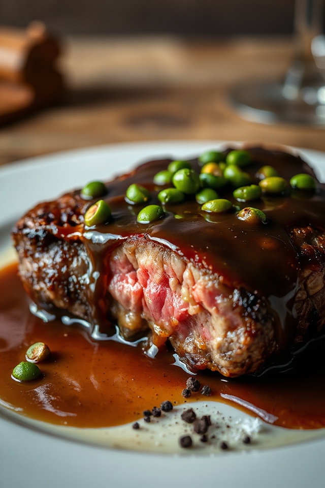 peppercorn brandy steak sauce