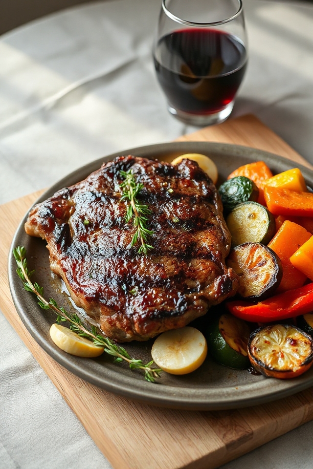 red wine steak marinade