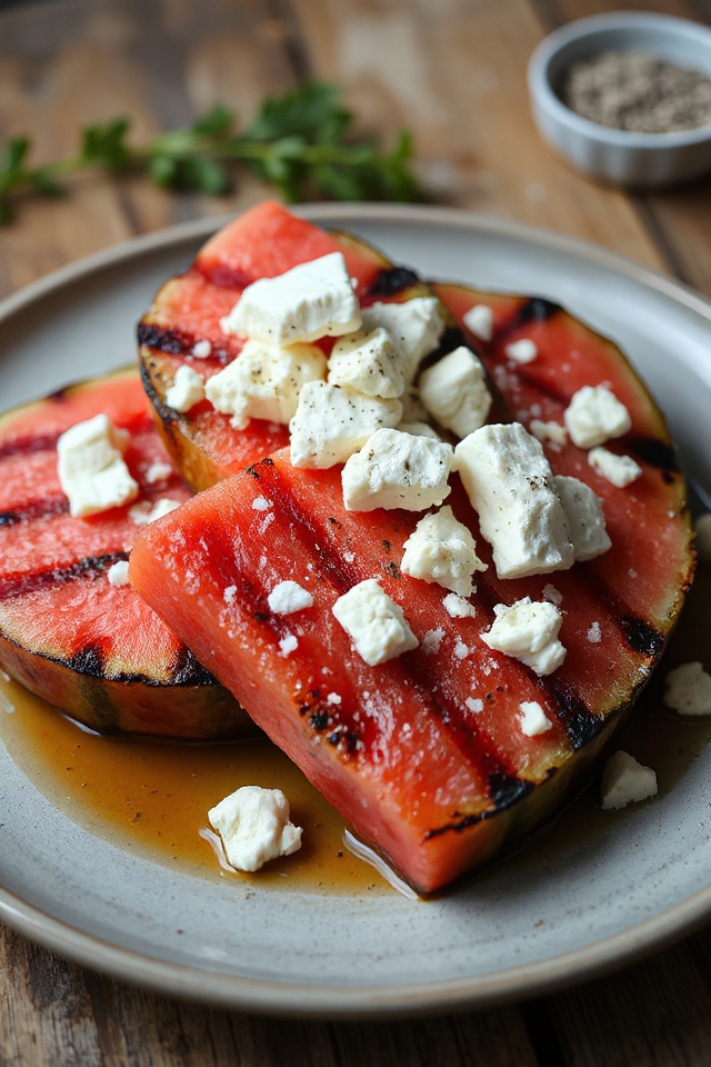 roasted watermelon steak recipe