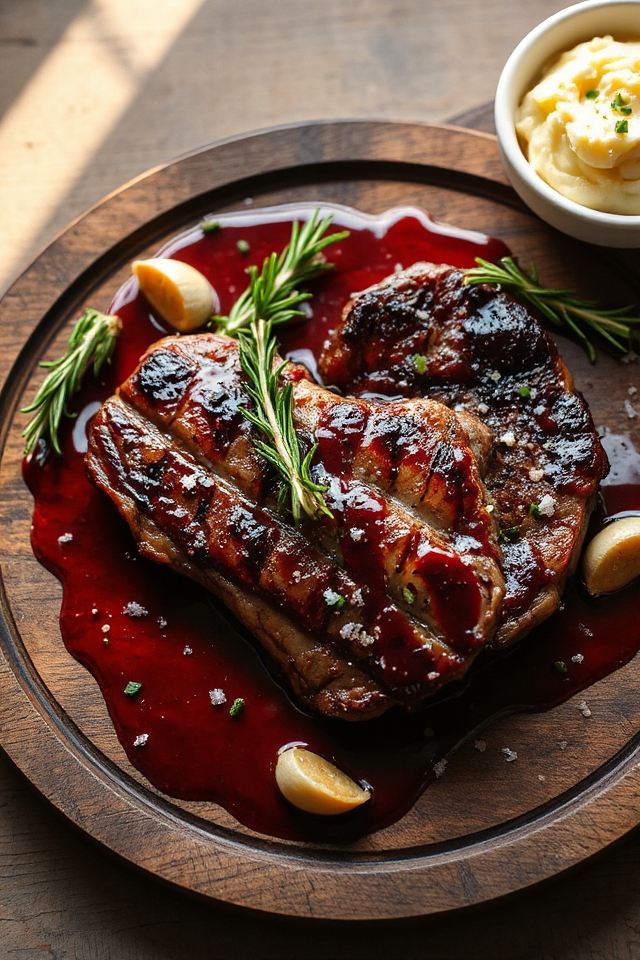rosemary wine infused steak recipe