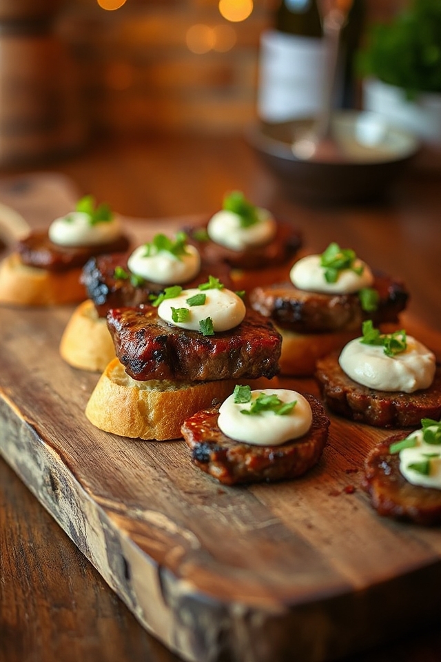 savory steak bites recipe