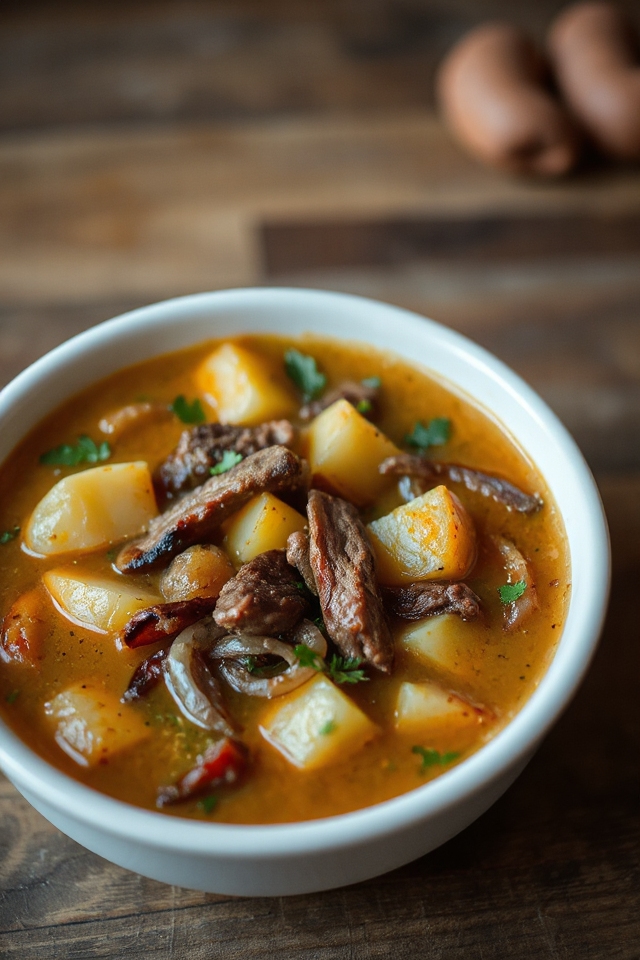 steak and potato soup