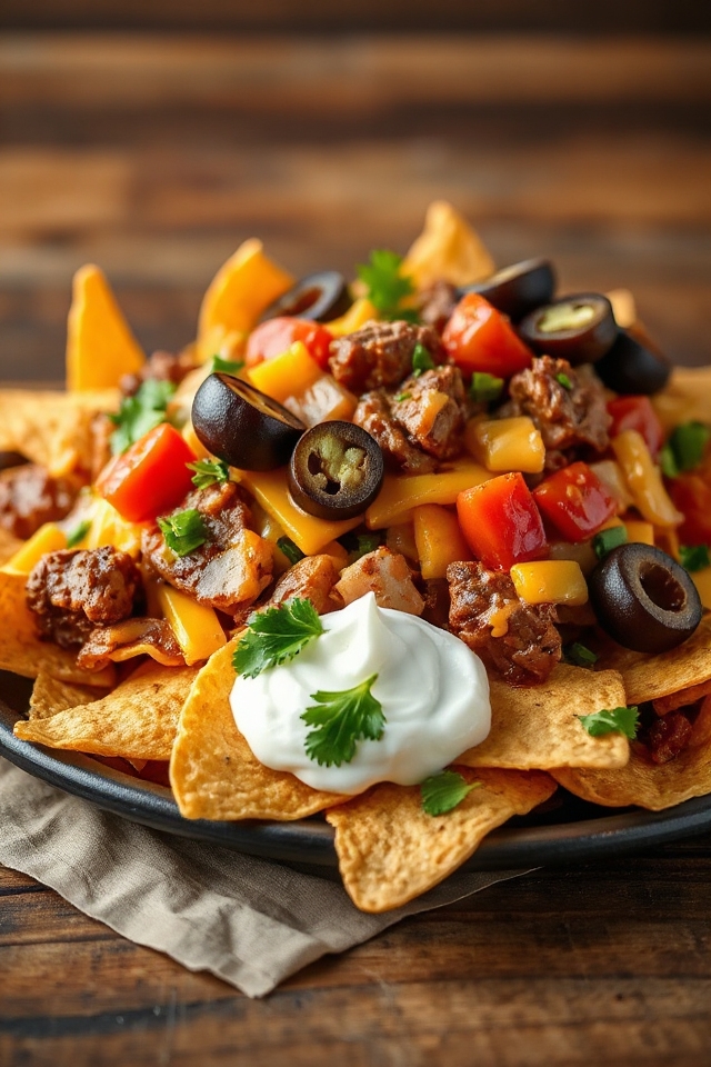 steak nachos supreme recipe
